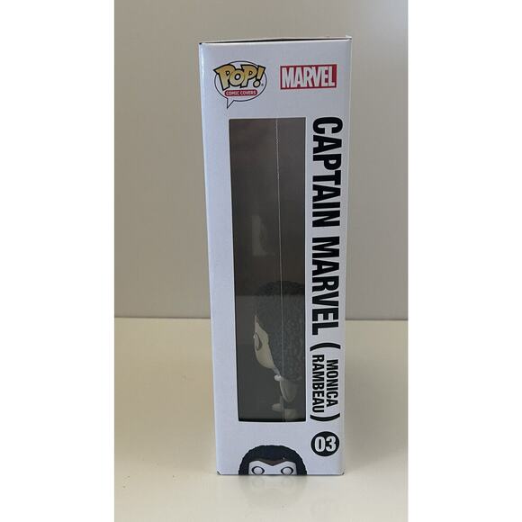 Funko Pop! Comic Covers Captain Marvel Monica Rambeau #03 Target Exclusive NEW - Picture 3 of 5